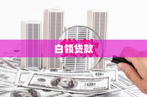 中方白领贷款