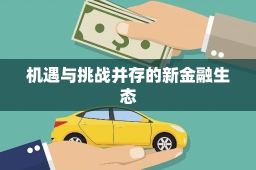 中方机遇与挑战并存的新金融生态