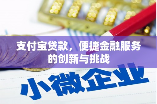 中方支付宝贷款，便捷金融服务的创新与挑战