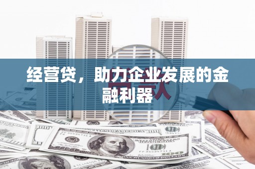 中方经营贷，助力企业发展的金融利器