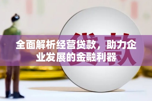 中方全面解析经营贷款，助力企业发展的金融利器