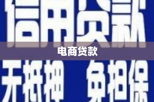 中方电商贷款