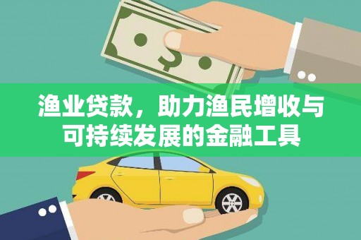 中方渔业贷款，助力渔民增收与可持续发展的金融工具