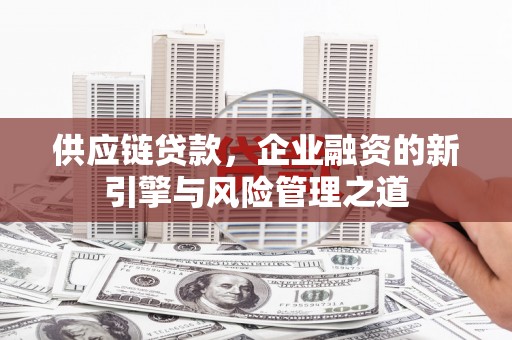 中方供应链贷款，企业融资的新引擎与风险管理之道
