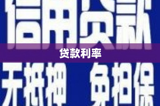 中方贷款利率