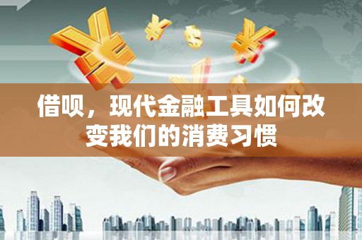 中方借呗，现代金融工具如何改变我们的消费习惯