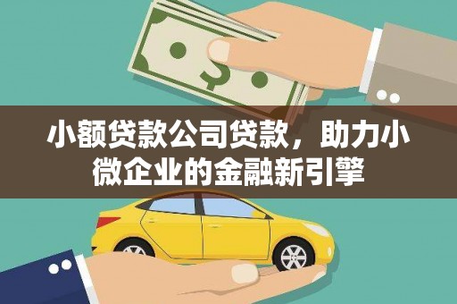 中方小额贷款公司贷款，助力小微企业的金融新引擎