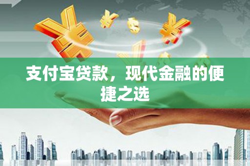 中方支付宝贷款，现代金融的便捷之选