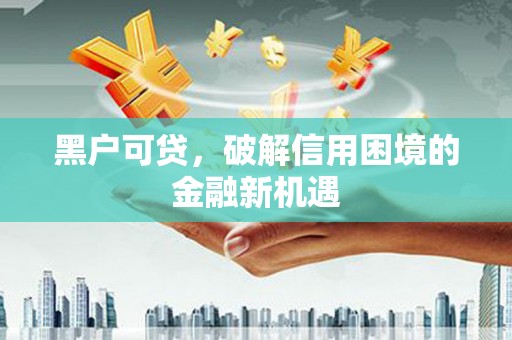 中方黑户可贷，破解信用困境的金融新机遇
