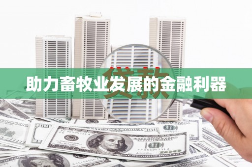 中方助力畜牧业发展的金融利器