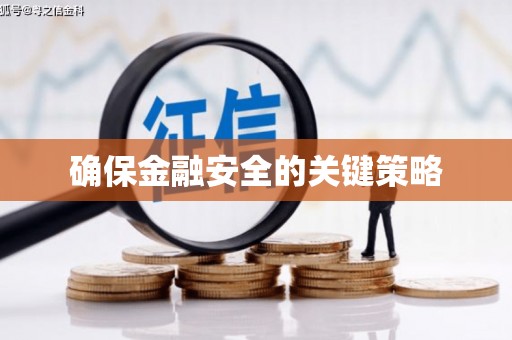 中方确保金融安全的关键策略